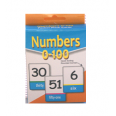 Numbers 0 - 100 Flash Cards